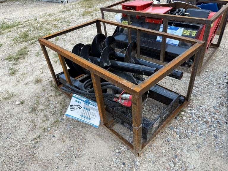 Unused AGRO Heavy Duty Skid Steer Auger image