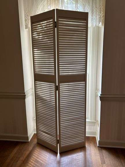 This item can be used for either an outdoor shutter or as an indoor screen…..35-1/2 x 78-1/2 tall image