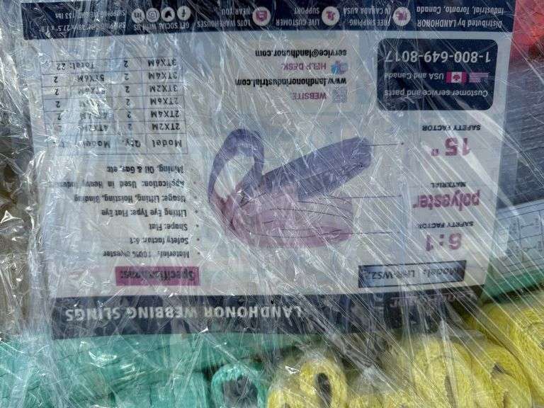 Unused 2024 Landhonor Webbing Sling, LHR-WS22