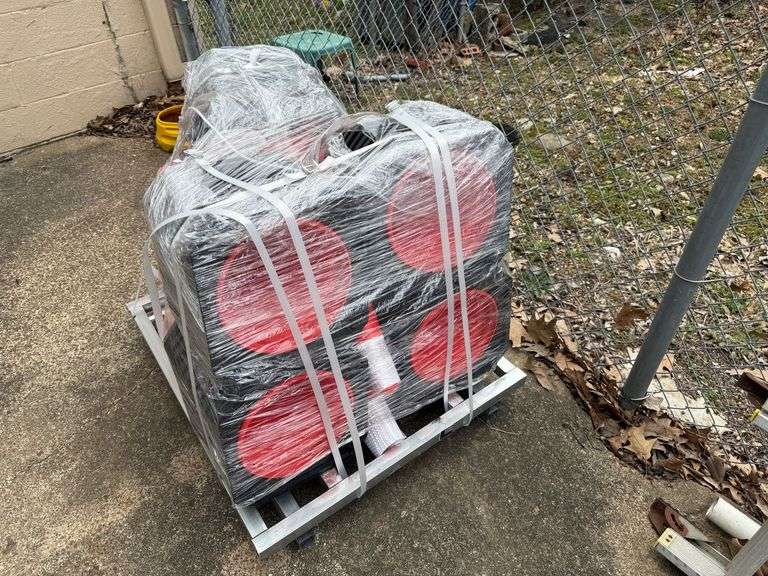 Unused 2024 AllMetal Traffic Cones, K1428