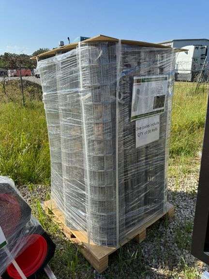 Unused 2024 AllMetal Hot-dip Galvanized Welded Wire Mesh, K0520