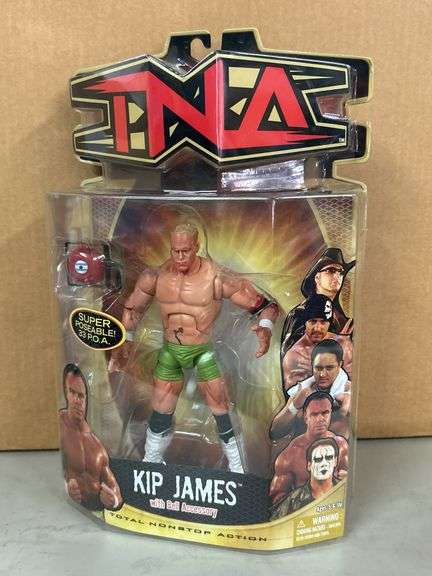 Marvel Toys TNA “Kip James”wrestling action figure