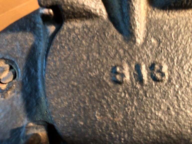 Antique cast iron #19 Buckeye Incubator Co. cast iron coal stove. 22” H x 11.5” W.