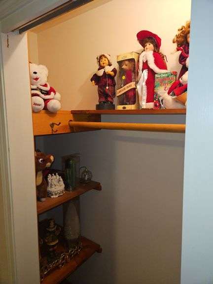 Collection of Christmas Decorations, Dolls, & Other... image