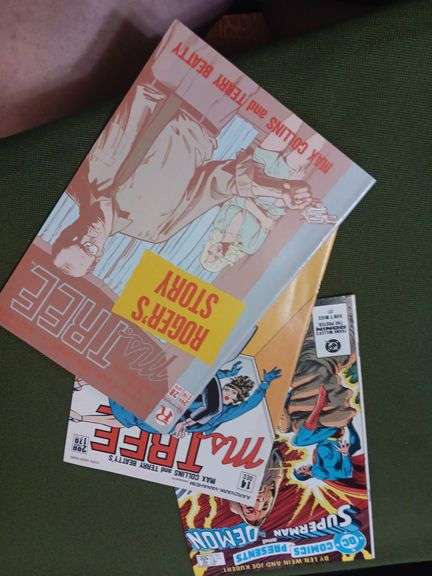 Set of three comic books in good condition have been stored in sleeves..Ms Tree Dec14, Ms Tree Apr 28 and Spiderman and Demon #66 image