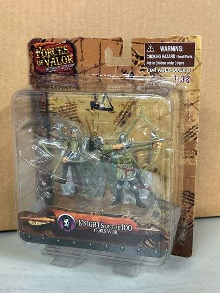 UNIMAX Forces of Valor Historical Legends of the 100 Years War figures