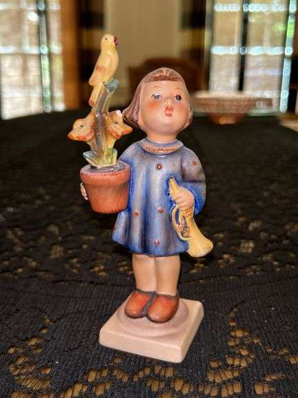 Vintage Goebel Hummel Porcelain Figurine - “Congratulations”…..5-3/4” tall image