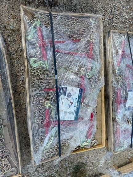 Unused 2024 Landhonor 9200LB RATCHETBINDERS &G70 CHAINS, LHR-RC9200 image