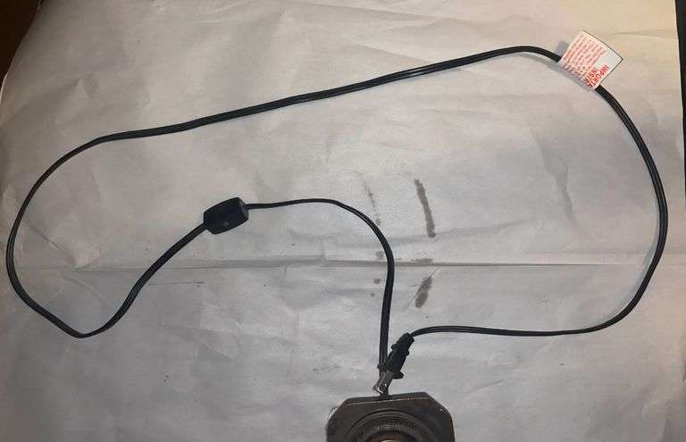 Table lamp approximately 14" H