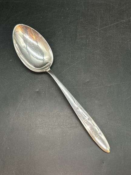 Gorham Sterling Serving Spoon in Celeste Pattern……69 grams image