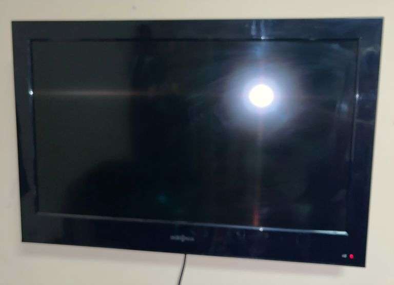 32" Insignia flat screen television with remote control. Working fine.