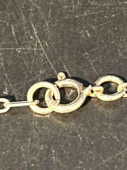 Sterling Native American influenced necklace…..12 grams