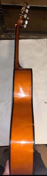 Firebrand Junior Acoustic guitar in case with shoulder carry strap. Received as a gift and never touched so brand new.