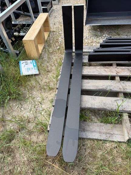 Unused 2024 Mower King SA Skid Steer Forks