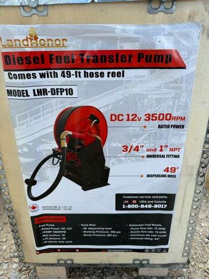 Unused 2024 Landhonor DIESEL FUEL TRANSFER PUMP, LHR-DFP10