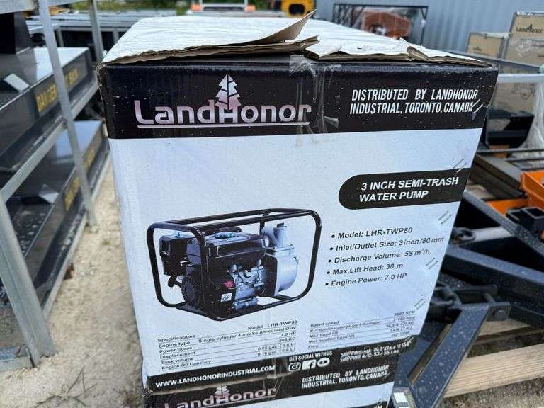 Unused 2024 landhonor Water Pump