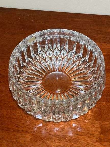Gorham Althea Full Lead Crystal Serving Bowl…..7-1/2”D x 3-1/2” tall