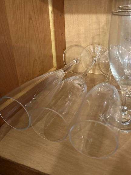 Cabinet of glassware