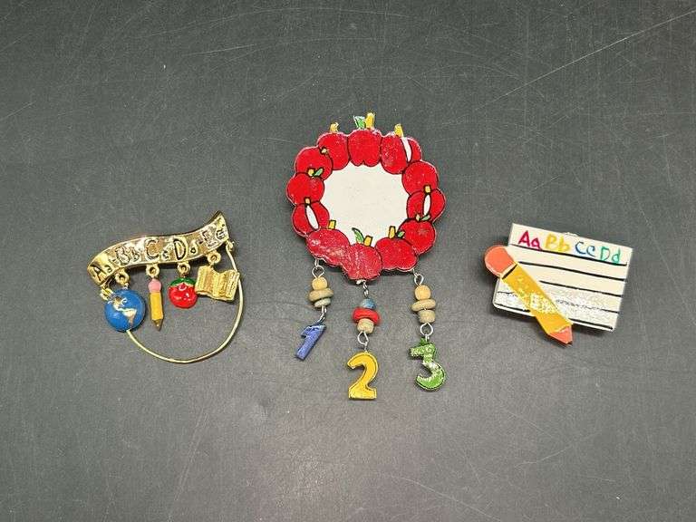 It’s that time of year……gift a teacher with one of these adorable brooches image