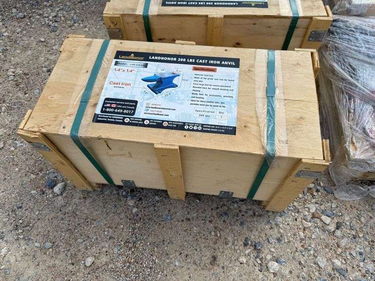 Unused 2024 landhonor CAST IRON ANVIL, LHR-CIA200 image
