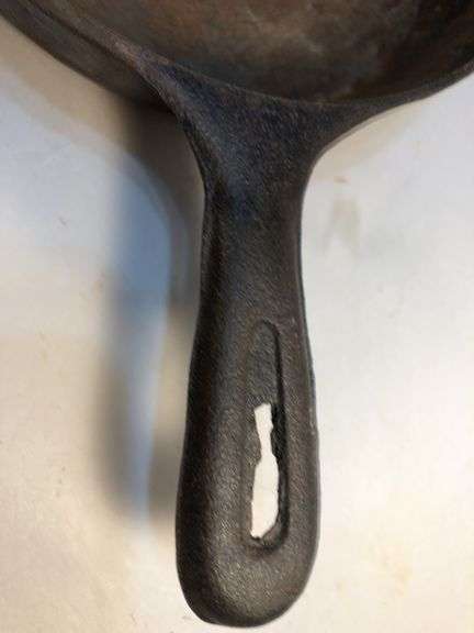 6 1/2” 2 spout skillet. #5 Made in Taiwan.