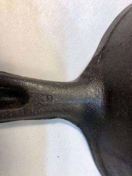 6 1/2” 2 spout skillet. #5 Made in Taiwan.