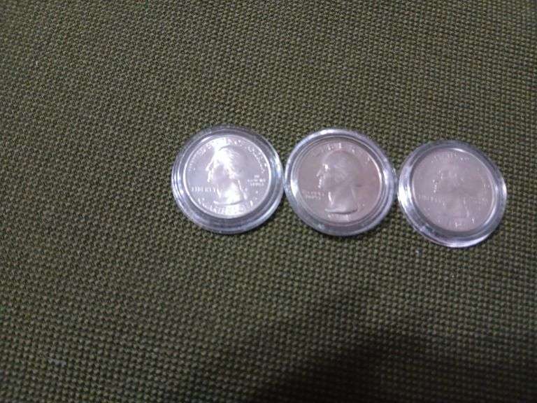 Set of 3 quarters. See description image