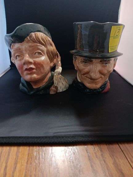 Royal Doulton Toby Mugs. Excellent condition..see photos image