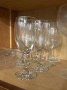 Cabinet of glassware