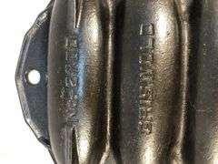 Rare Griswold No. 2700 wheat/corn design cornbread stick pan. #632. Erie, PA.  USA.  13 x 6”. Valued at $475 to 600.