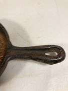 Cashman's Furniture advertising skillet. 2 spout 3.5” skillet.