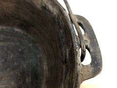 BSR single spout Dutch oven # 8 H. 10” Diameter. 4” D. No spin, no wobble.