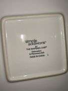 NIB Pair of Simple Additions by Pampered Chef square serving platters…..10” square…..box was only opened for pictures