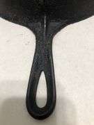 Antique National #9 skillet. 2 spouts. 11” diameter.