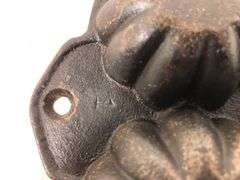 Vintage Turks Head muffin pan for 6. 9.5” x 5.5”. Seasoned.  #1 G