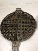 Rome Cookware waffle iron. 7” diameter.