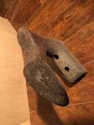 Antique cast iron cobbler's shoe mold anvil/stand. #9. 11”L x 8” H.
