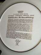 Collection of (6) LENOX limited edition Christmas plates (see all pics)