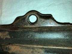 Vtg Griswold corn stick pan. Erie PA 14” x 7”.
