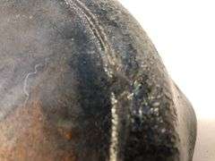 Vintage Lodge #5 2 spout skillet with 3 notch heat ring. 8” diameter. No spin, no wobble.