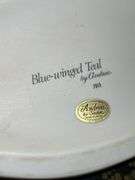 Stunning Blue-winged Teal by Andrea with satin finish….absolutely gorgeous….12” long x 5” tall