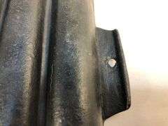 Vintage Griswold 11 stick cast iron cornbread stick pan. 14 3/8 x 7 1/4”. A on underside of one handle.