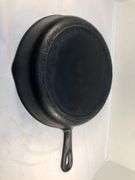 BSR 2 spout 10 1/2” diameter skillet. No markings. Heat ring.