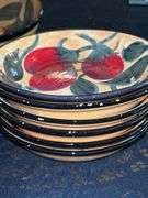 7-pieces of Certified International Salad Serving Set…..salad server has no chipping but all the individual serving bowls have chipping
