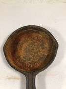 Cashman's Furniture advertising skillet. 2 spout 3.5” skillet.