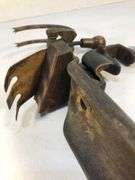 Antique double-prong cherry pitter, Goodell Co. Double Prong Cherry/olive pitter. 8” x 7”.