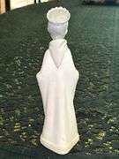 LLADRO King Balthazar Bisque Porcelain Figurine (#4675)…..8-1/2” tall…..part of the Children’s Nativity Series