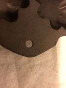 Vintage Turks Head 6 cup muffin pan. #2.  9.5 x 5.5”.  Unseasoned.