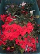 (2) large totes of Christmas decor (see all pics)