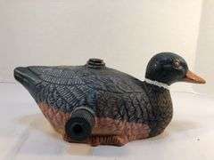 Rare find. Vtg/antique cast iron mallard duck lawn/garden sprinkler. 10 3/4” L x 5” W x 4 1/4” H.
